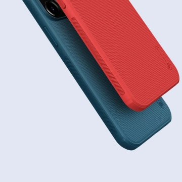 Nillkin Super Frosted Shield gehärtete Hülle für iPhone 13 Pro blau