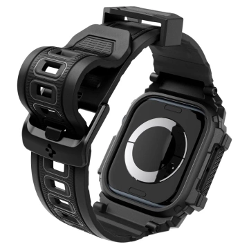 ETUI Z PASKIEM DO APPLE WATCH 10 (46MM) MATTE BLACK SPIGEN RUGGED ARMOR PRO