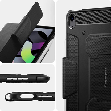 Etui Spigen Rugged Armor Pro do Apple iPad Air 6 11" 2024 / 4 2020 / 5 2022 Black 
