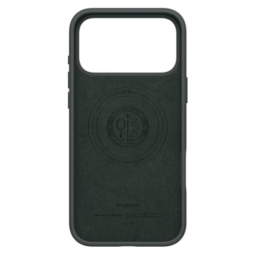 Etui do iPhone 17 Pro Spigen Silicone Fit Mag MagSafe Abyss Green