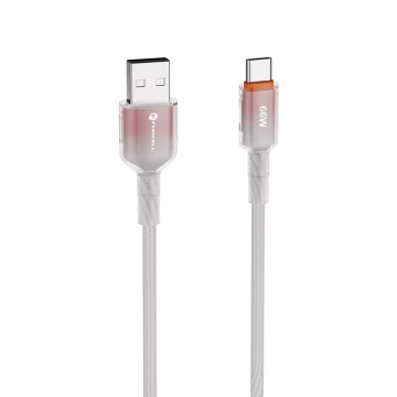 Kabel USB-A – USB-C 66W Forcell F-Energy Gradient 1 m C352 biały