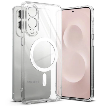 Etui do Samsung Galaxy S25 Edge Ringke Fusion Magnetic MagSafe Clear