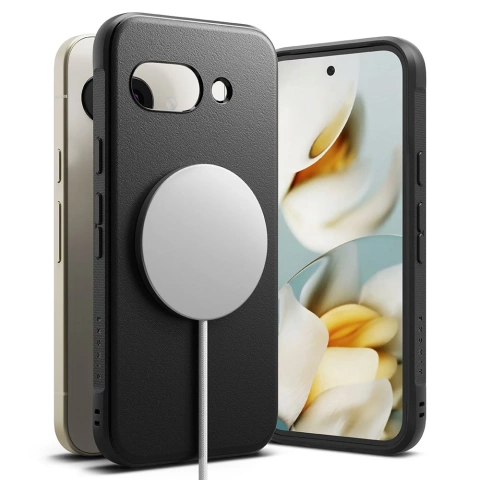Google Pixel 9a Ringke Onyx MagSafe Schwarze Schutzhülle