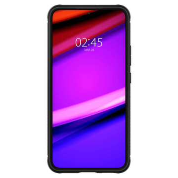 Hülle für Samsung Galaxy S22 Hülle Spigen Rugged Armor Mattschwarz