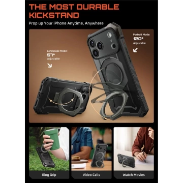 Etui Supcase UB Grip Mag MagSafe do iPhone 17 Pro Max, Grey