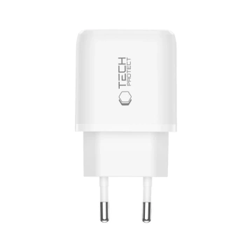 Ładowarka Sieciowa 2xUSB Tech-Protect NCA20 20W PD QC3.0 Biała