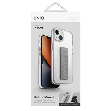 Etui UNIQ Heldro Mount do iPhone 14 Plus 6,7" przeźroczysty/lucent clear