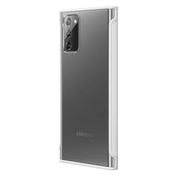 Samsung Case EF-GN980CW für Samsung Galaxy Note 20 N980 weiß/weiß Klare Schutzhülle