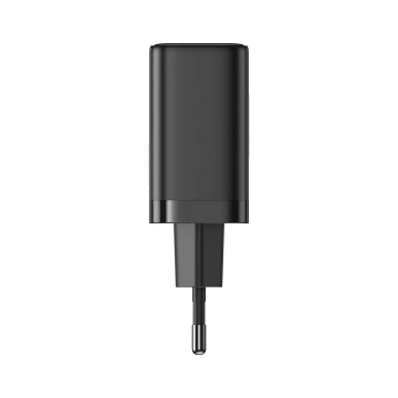 Joyroom 2x USB-C USB-A 32W Schnellladegerät - Schwarz