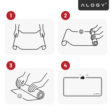 Podkładka na biurko 100×50 cm – antypoślizgowa mata ochronna z eleganckiej ekoskóry PU, pod mysz i klawiaturę, stylowa i trwała – Alogy WorkMat™ Zielona