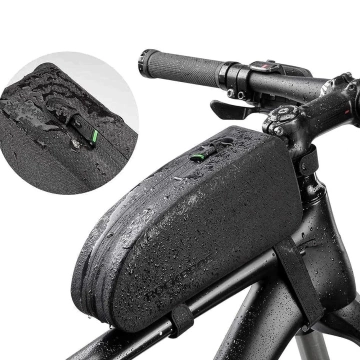 ROCKBROS TORBA SAKWA ROWEROWA NA RAMĘ 1,5L WODOODPORNA