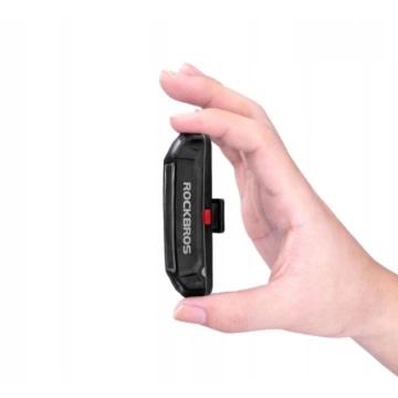 Rockbros A54BK Fahrradrücklicht, Micro-USB – USB-A-Kabel – Schwarz