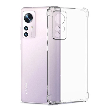 Silikonowe etui pancerne ShockProof Alogy Case do Xiaomi 12 Pro Clear