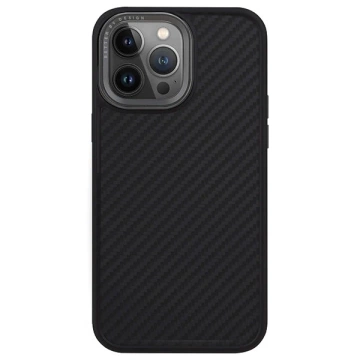 Etui do iPhone 15 Pro Max UNIQ Keva Black MagSafe