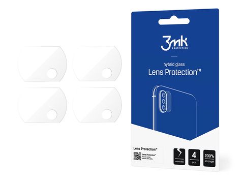 Szkło x4 na kamerę obiektyw 3mk Lens Protection do Redmi Note 9T 5G