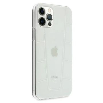 Etui für Mercedes MEHCP12MCLCT für Apple iPhone 12 / 12 Pro 6,1" durchsichtige Hardcase Transparent Line