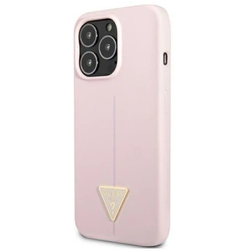 Etui Guess GUHCP13XSLTGU do Apple iPhone 13 Pro Max 6,7" fioletowy/purple hardcase Silicone Triangle