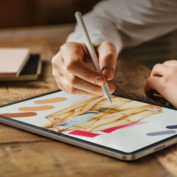 ESR Paper Feel 2er-Pack Schutzhülle für Apple iPad Air 11 6/2024 Matt Klar