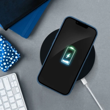 SILIKON-Hülle für Apple iPhone 15 Plus blau