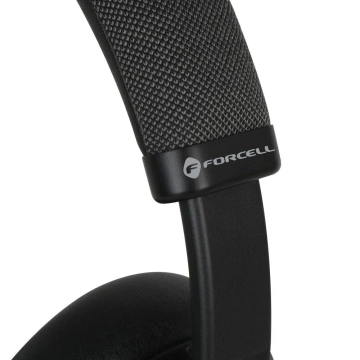 Słuchawki bezprzewodowe nauszne Forcell F-Audio ANC Touch Beat czarne