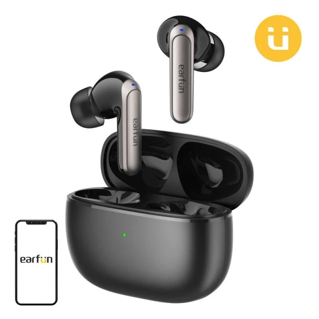 TWS EarFun Air 2 NC ANC-Kopfhörer Schwarz