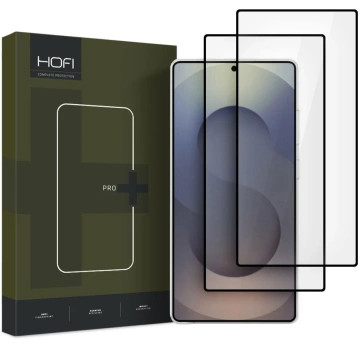Panzerglas für Samsung Galaxy S25 Ultra Hofi Glass Pro 2er-Pack Schwarz 9H