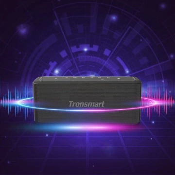 Tronsmart Element Mega Pro 60 W wasserdichter (IPX5) kabelloser Bluetooth 5.0 SoundPulse®-Lautsprecher schwarz