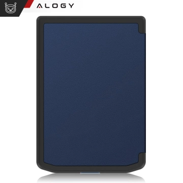 Etui ochronne na czytnik E-Book Alogy ProBook Cover obudowa do PocketBook Verse 629 / Verse Pro 634 / Verse Lite 619 Granatowe