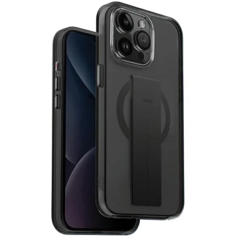 Etui Ochronne do iPhone 15 Pro UNIQ Heldro Mag MagClick Czarne