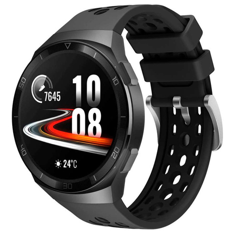 Gumowy Uniwersalny pasek sportowy Alogy soft band do smartwatcha 22mm Czarny