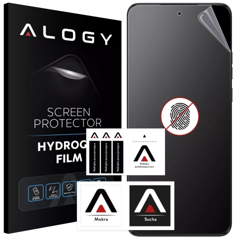 Folia "MATOWA" do Motorola Moto Edge 40 Neo Hydrożelowa Alogy HydroSkin Matte Pro™ na ekran do etui "BEZ ODCISKU PALCÓW"