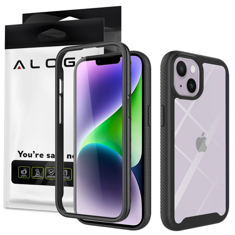 Etui pancerne Alogy Defense360 Pro + Screen Protector do Apple iPhone 14 Plus Black