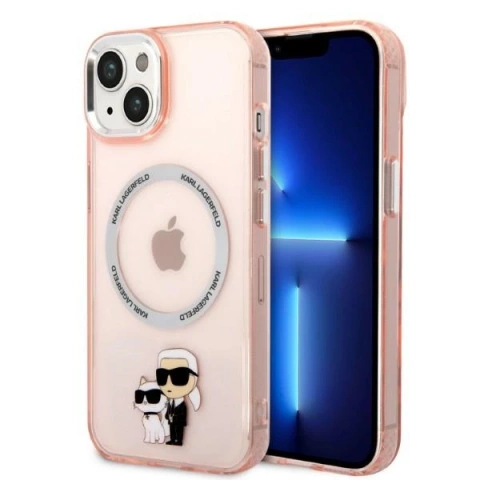 Etui Karl Lagerfeld KLHMP14SHNKCIP do iPhone 14 6,1" hardcase Iconic Karl&Choupette Magsafe