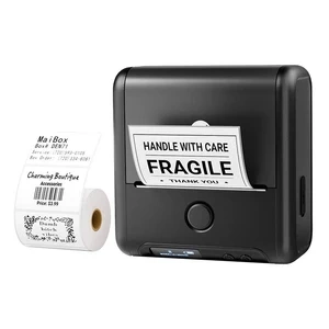 Przenośna drukarka etykiet Phomemo M200 Bluetooth USB czarna