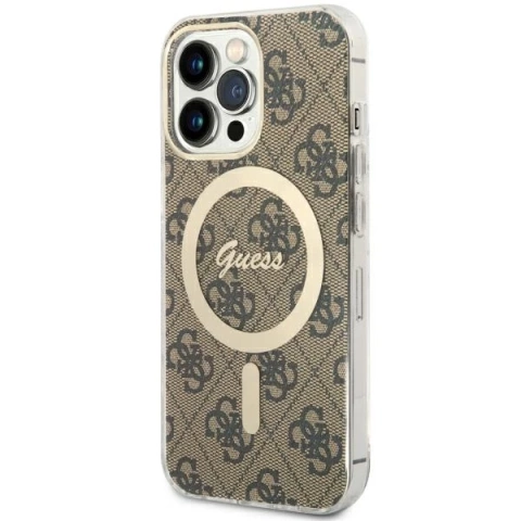 Etui Guess GUHMP13LH4STW do iPhone 13 Pro / 13 6.1" hardcase 4G MagSafe