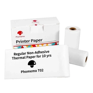 Papier termiczny Phomemo Q12-RM10 53mm 3 rolki