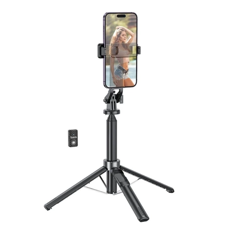 Selfie stick HOCO K21 z pilotem Bluetooth i statywem 1,37 m