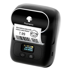 Przenośna drukarka etykiet Phomemo M110 Bluetooth USB czarna