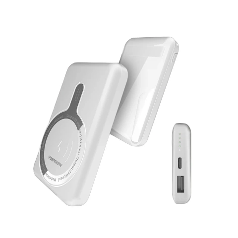 POWERBANK DENMEN BATERIA AWARYJNA 10000mAh +15W MAGSAFE USB + TYP-C