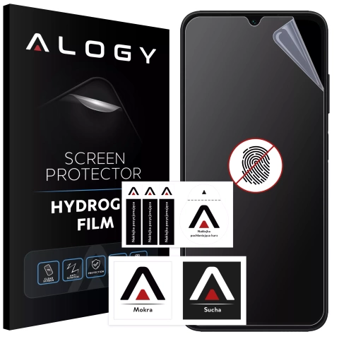 Folia "MATOWA" do Samsung A14 / A14 5G Hydrożelowa Alogy HydroSkin Matte Pro™ na ekran do etui "BEZ ODCISKU PALCÓW"