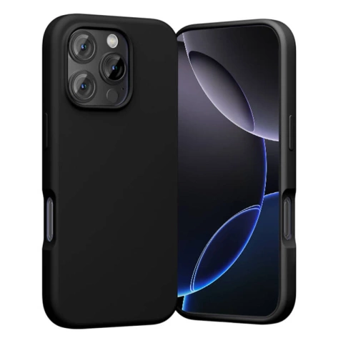 Etui ochronne do iPhone 16 Pro Vention MagSafe silikonowe czarne