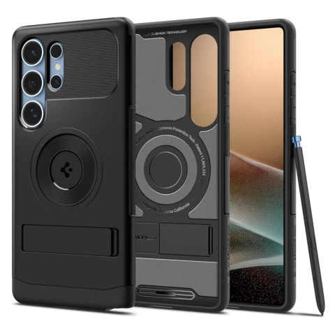 Etui do Samsung Galaxy S25 Ultra Black Spigen Slim Armor Mag MagSafe