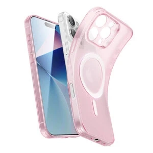 Etui ochronne do iPhone 16 Pro Max ESR MagSafe Clear Case HaloLock Różowe
