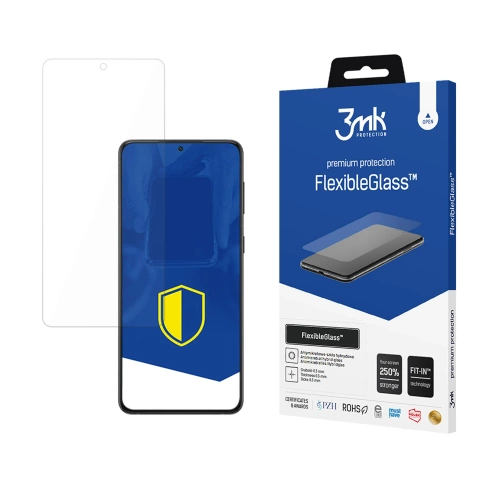 FlexibleGlass Szkło Nietłukące hybrydowe do Samsung Galaxy S24 FE 3mk FlexibleGlass ochronne na ekran Glass 