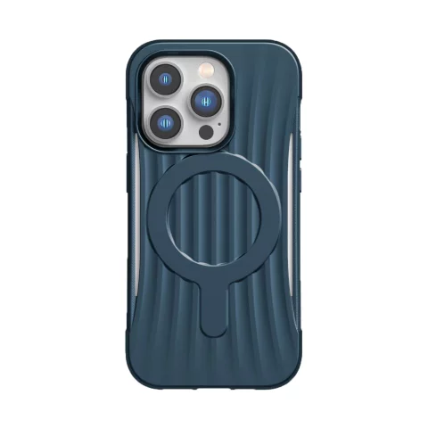 Raptic Clutch Built Case etui iPhone 14 Pro z MagSafe pokrowiec plecki niebieski