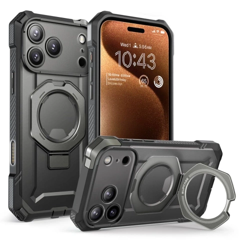 Etui Supcase UB Grip Mag MagSafe do iPhone 17 Pro Max, Grey