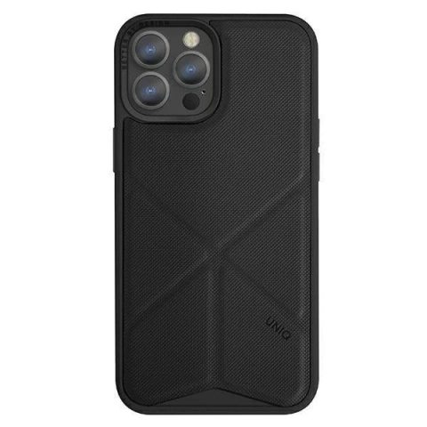 UNIQ etui Transforma iPhone 13 Pro Max 6,7" czarny/ebony black MagSafe