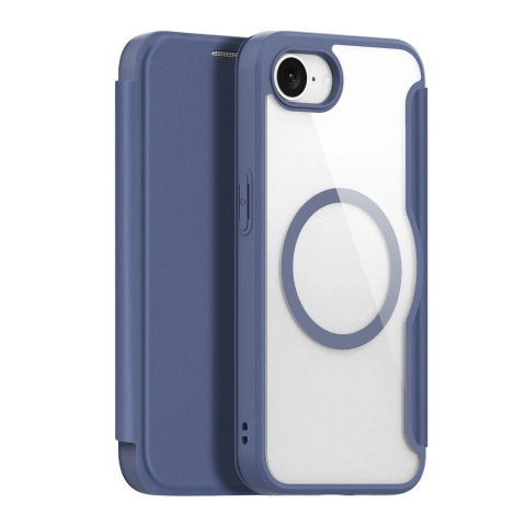 Etui ochronne Dux Ducis Skin X Pro z MagSafe na iPhone 16e – niebieskie