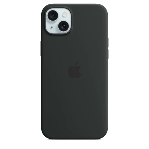 Etui do Apple iPhone 15 Plus z MagSafe, kolor Black - Silicone Case