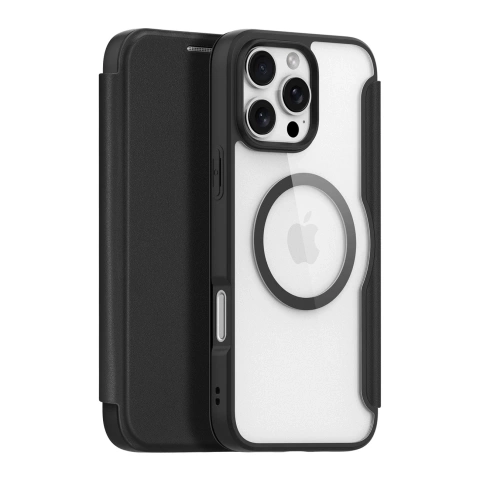 Etui do iPhone 16 Pro Max Dux Ducis Skin X Pro MagSafe Czarne